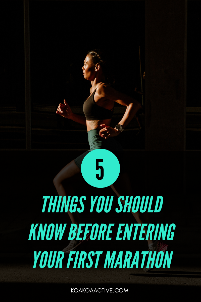 5 Things You Should Know Before Entering Your First Marathon