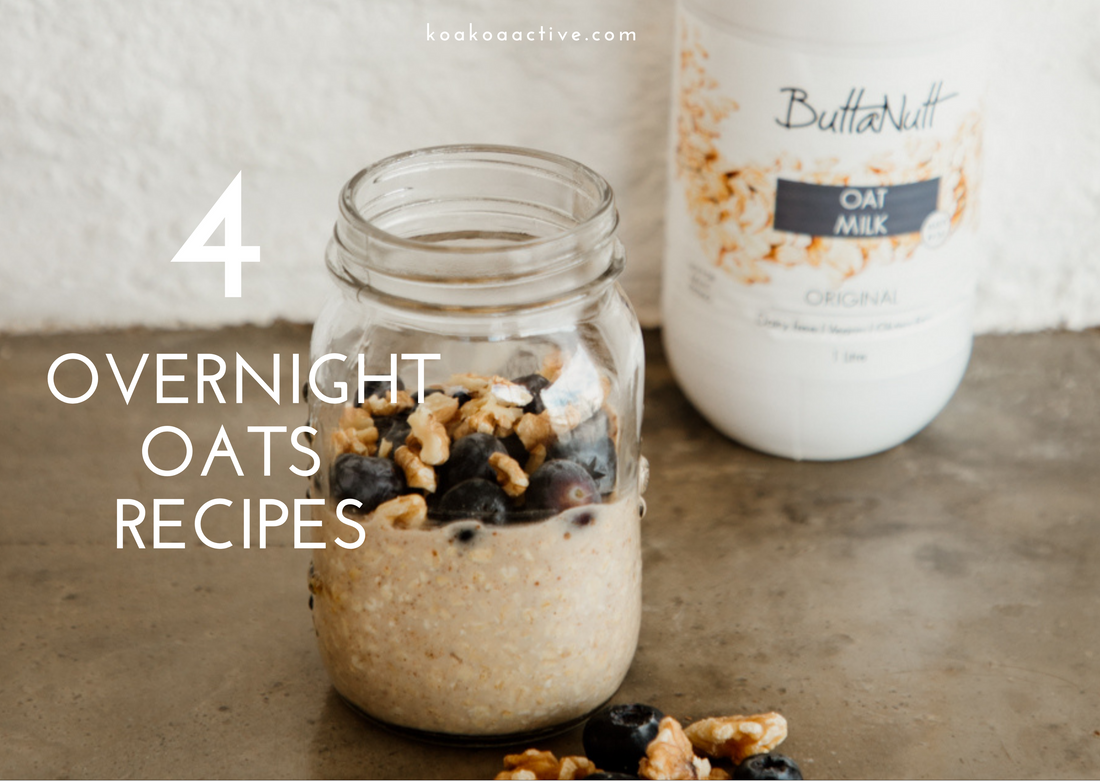 4 Overnight Oats Recipes