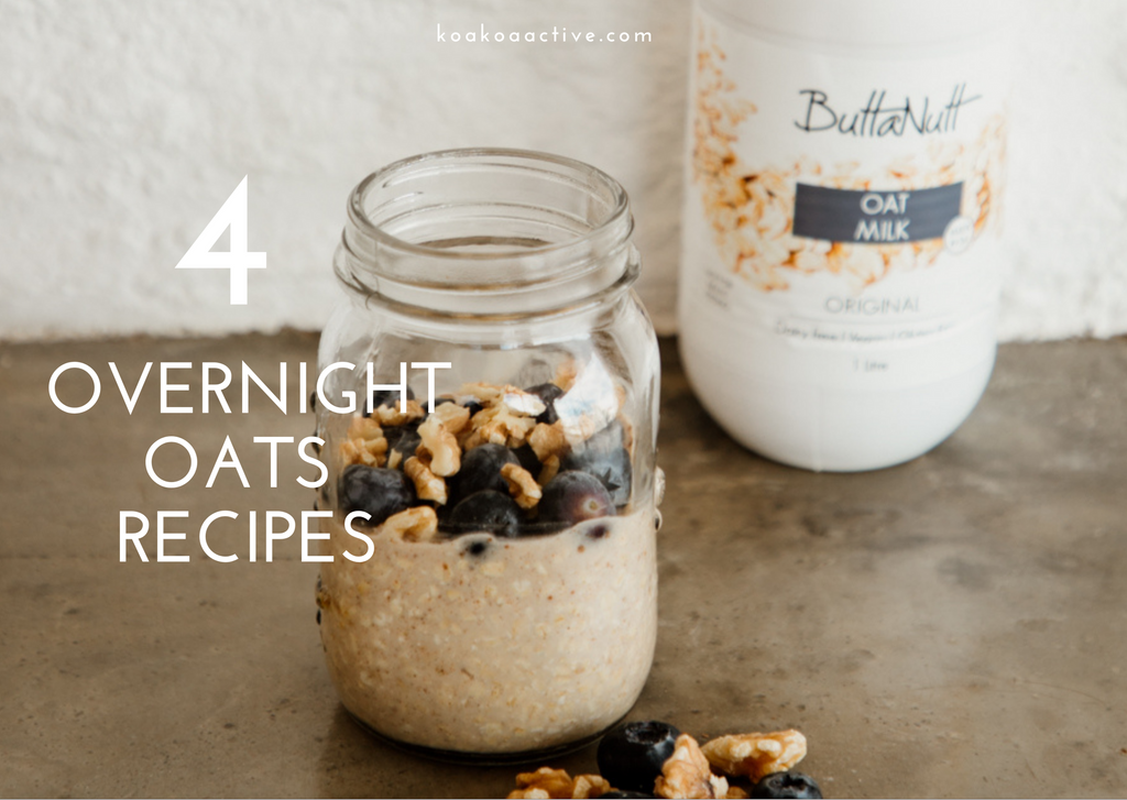 4 Overnight Oats Recipes