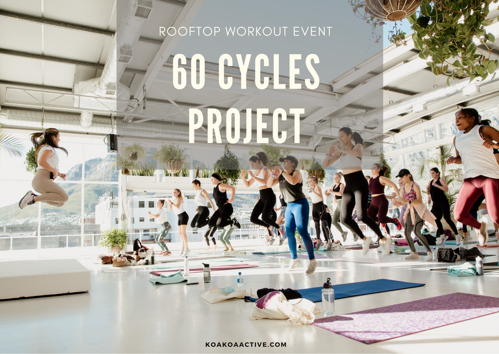 60 Cycles Project - Rooftop Workout Event