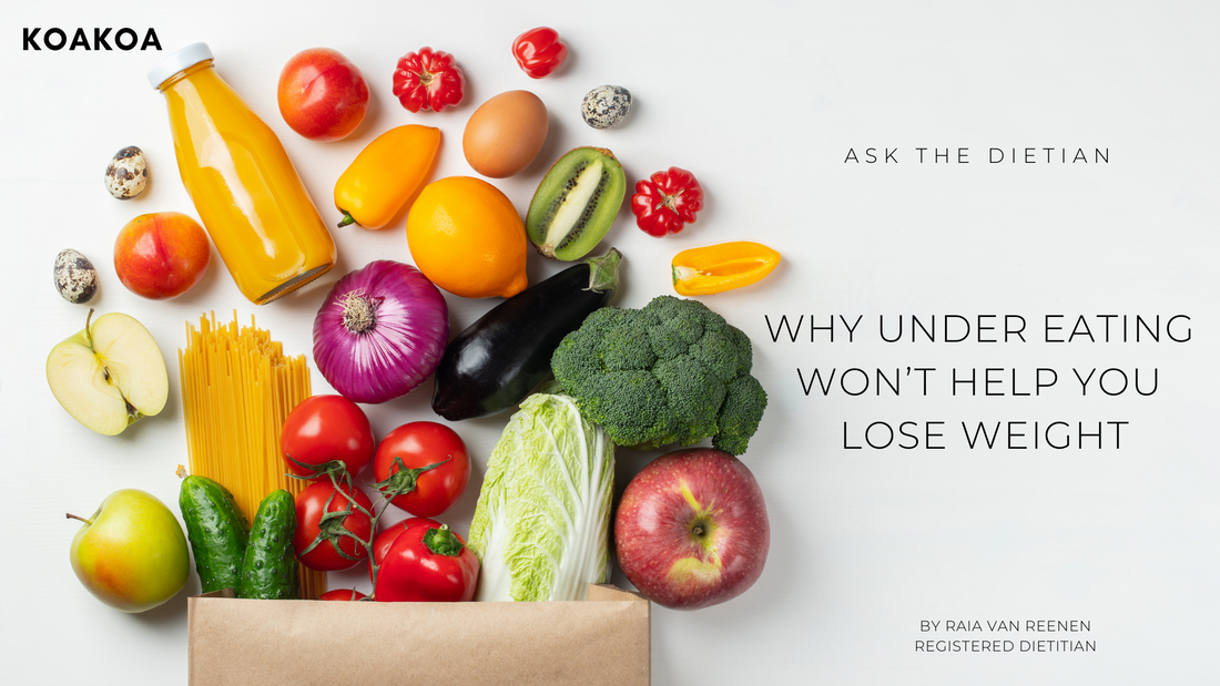Ask The Dietician - Why Under Eating Won’t Help You Lose Weight