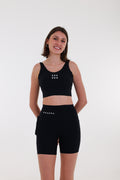 Summer Biker Pocket Shorts - Black