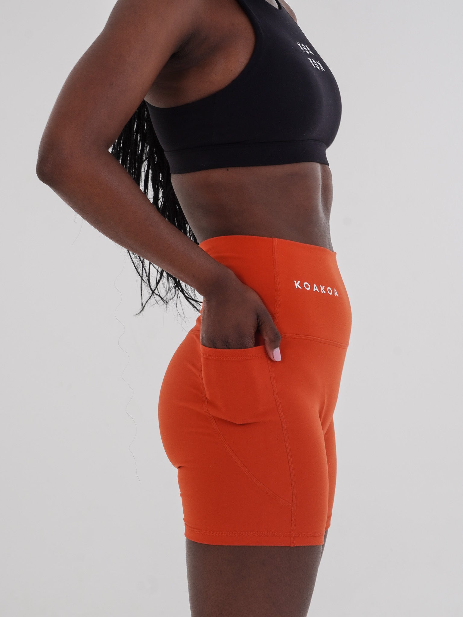 Summer Biker Shorts - Fox Red