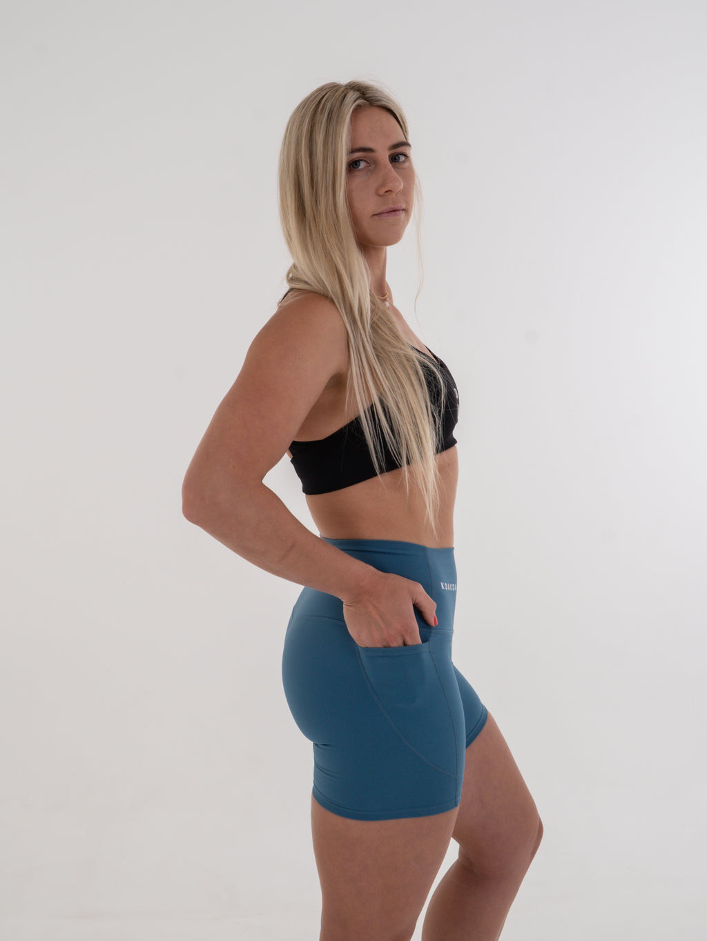 Summer Biker Shorts - Blue