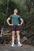 Vortex Tee Olive Green