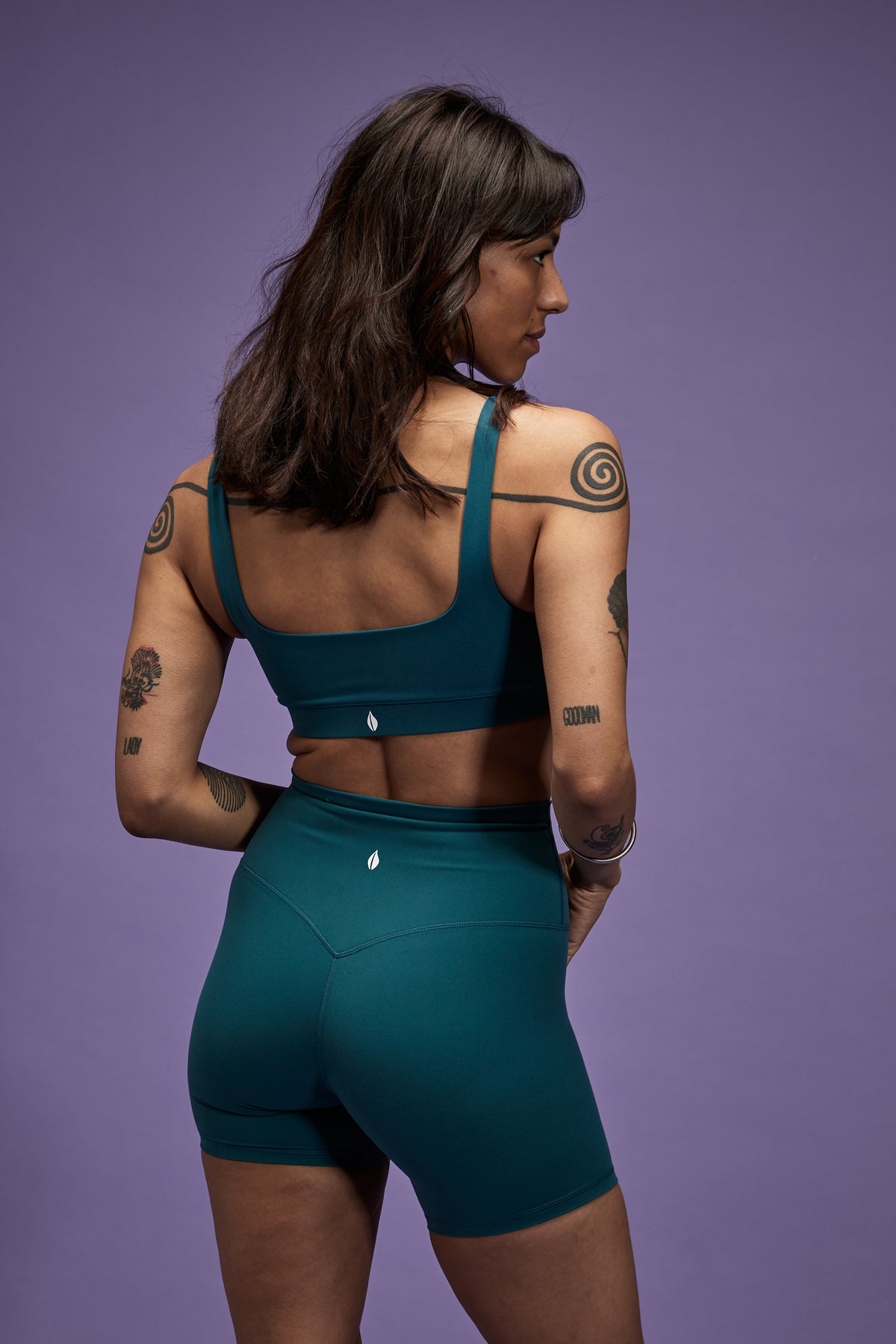 Alba Bra in Teal