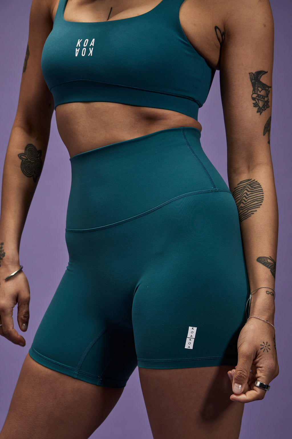 Alba Shorts in Teal