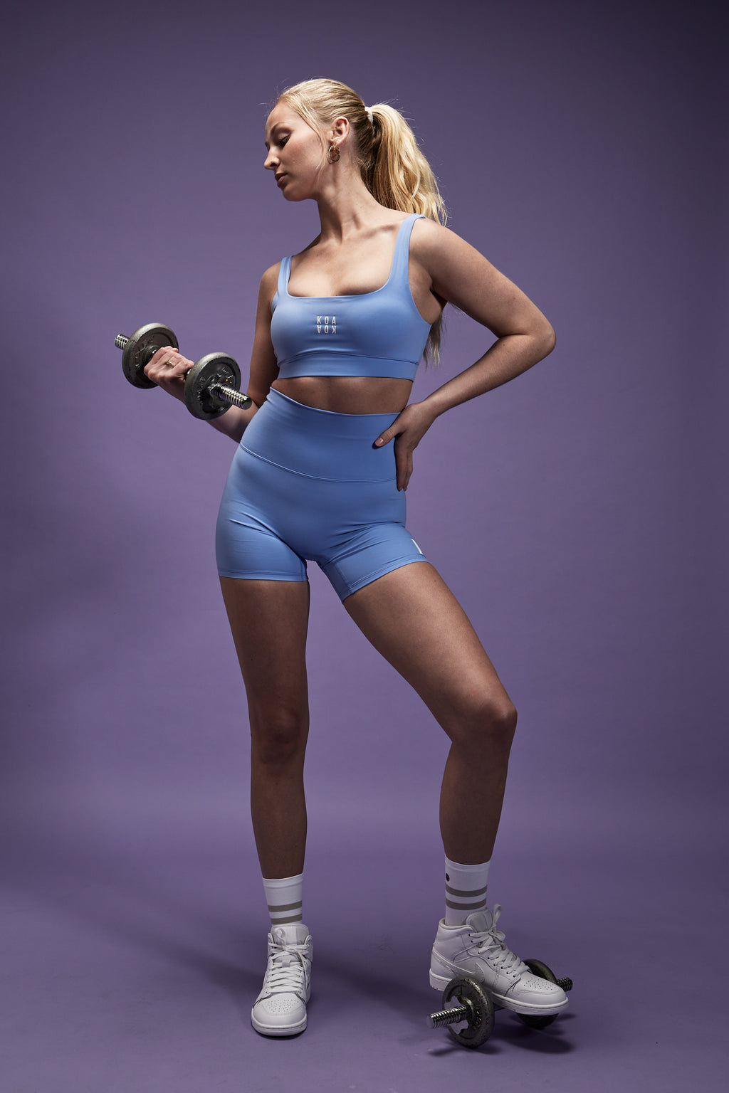 Alba Shorts in Blue