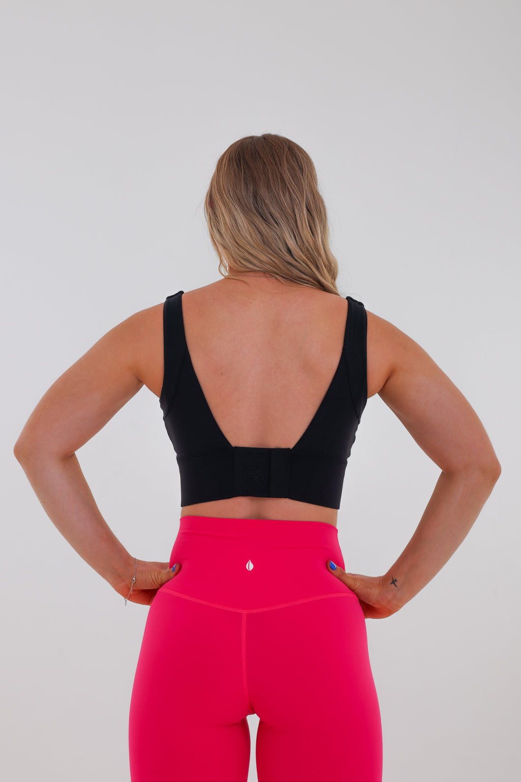 Legacy Bra - Pink Logo