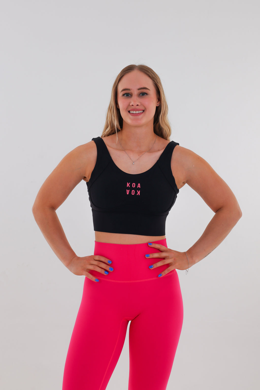 Legacy Bra - Pink Logo