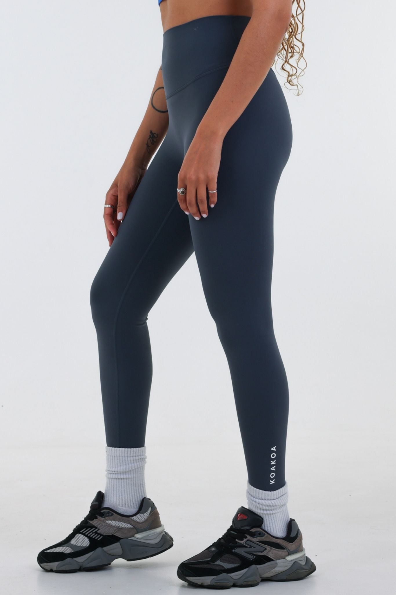 Base Leggings - Oil Blue