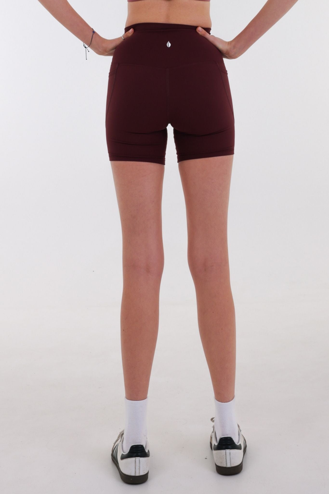 Summer Biker Pocket Shorts - Red Brown
