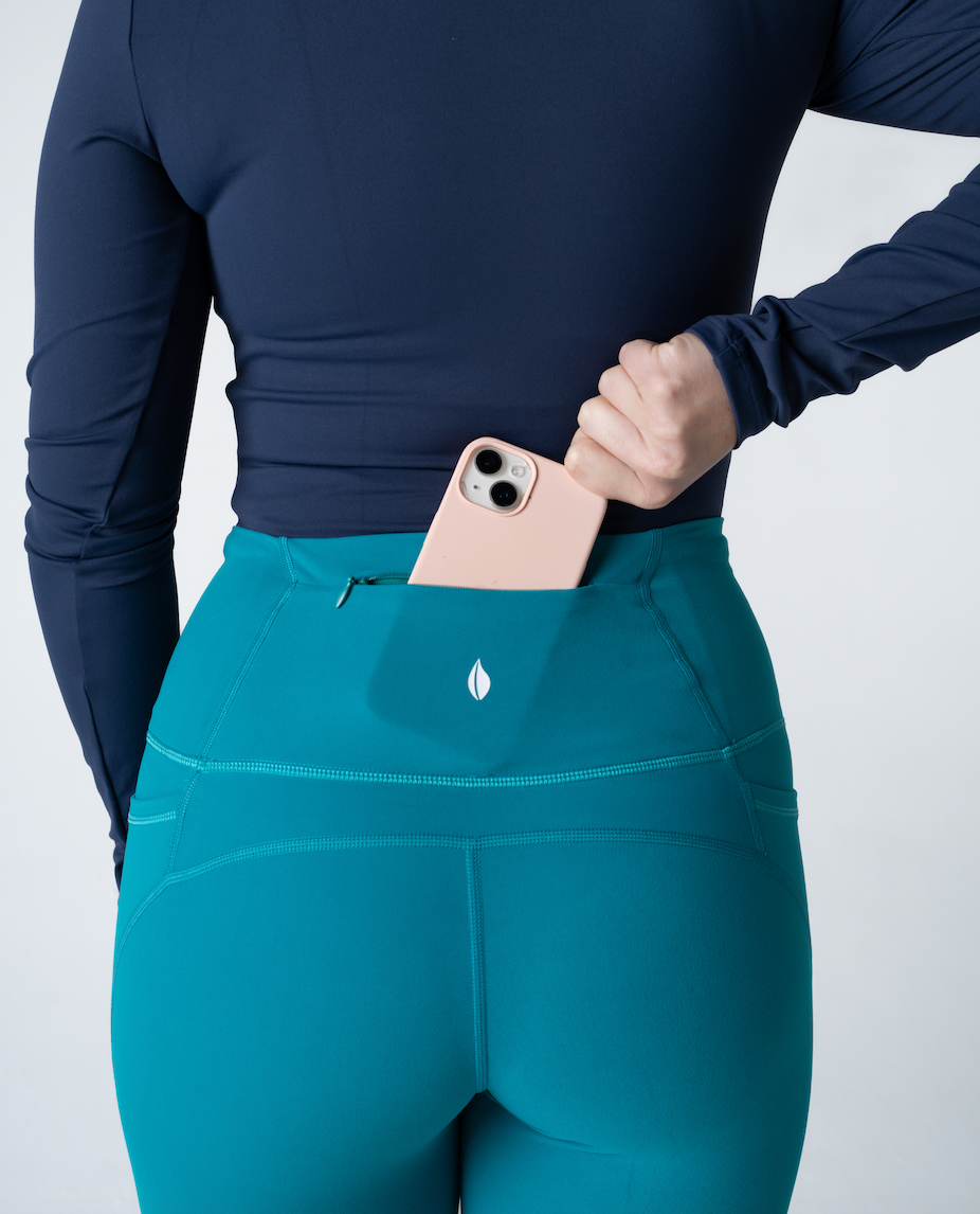 Endurance Pocket Leggings - Green